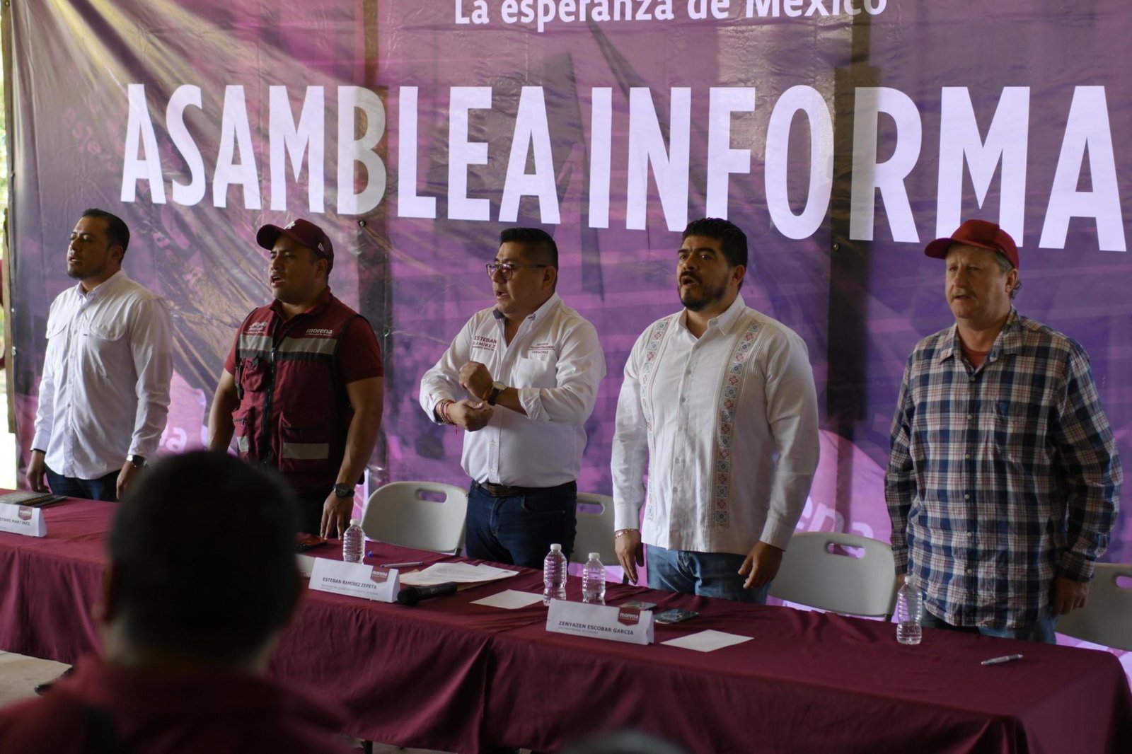 Morena fortalece su estructura en Córdoba con asamblea informativa encabezada por Ramírez Zepeta y Zenyazen Escobar