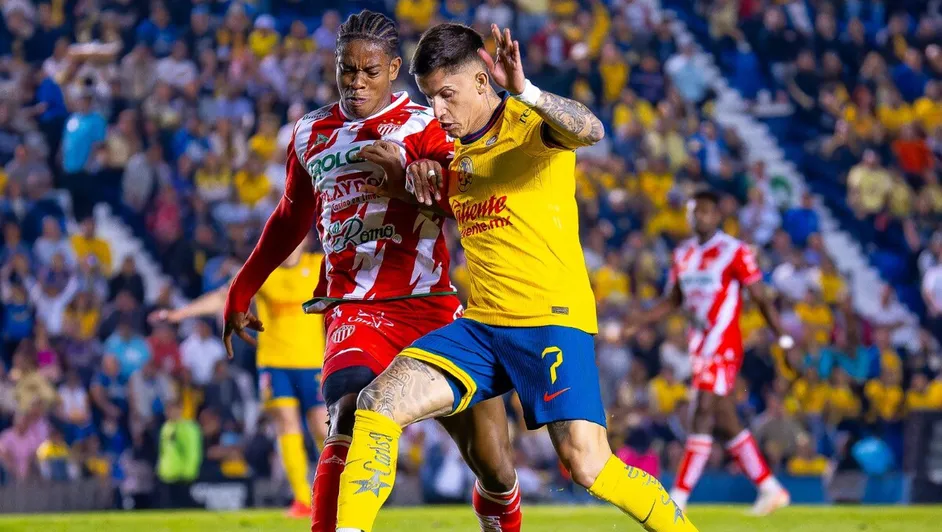 América, con dos años y medio sin vencer al Necaxa en la Liga