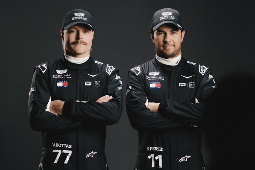 Cadillac F1 revela los uniformes de ‘Checo’ Pérez y Valtteri Bottas para temporada 2026